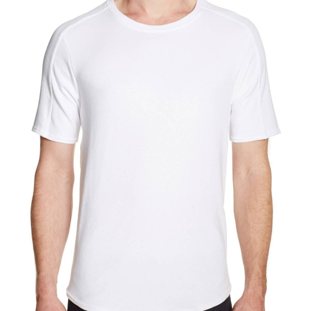Men's Short Sleeve White Tee